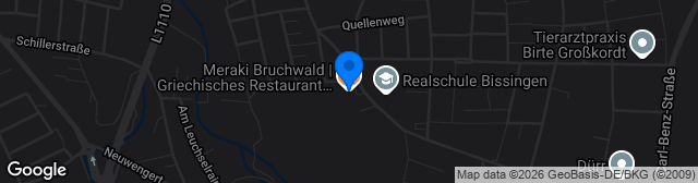Map showing Stadion am Bruchwald