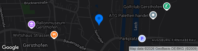 Map showing Abenstein Arena