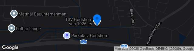 Map showing A-Platz TSV Godshorn