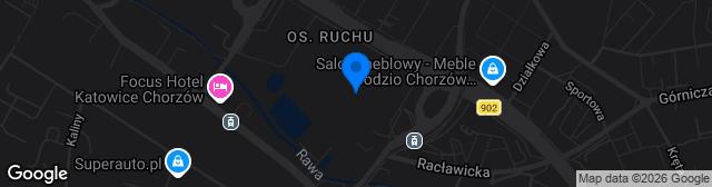 Map showing Stadion Miejski