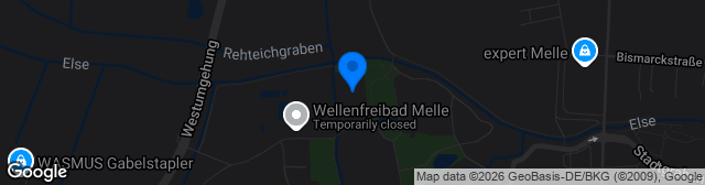 Map showing B-Platz FL Melos-Platz