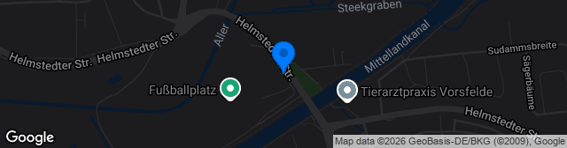 Map showing Drömlingstadion