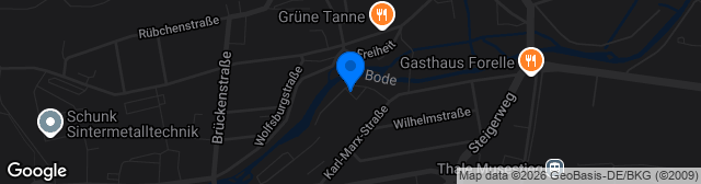 Map showing Sportplatz Westerhausen I