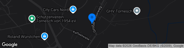 Map showing Großer Moorweg Platz 1
