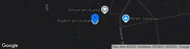 Map showing Sportplatz Am Auetal