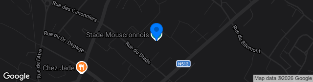 Map showing Stade Le Canonnier