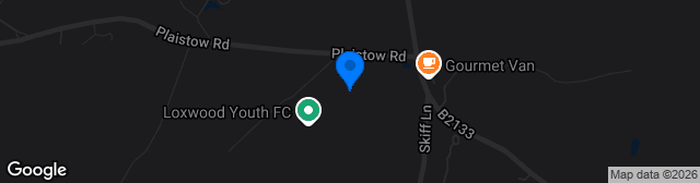 Map showing Loxwood Sports Association