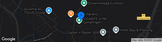Map showing Sportplatz Affolter