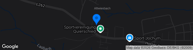 Map showing Sportplatz Quierschied