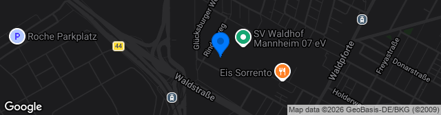 Map showing Seppl-Herberger-Stadion