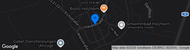 Map showing Rasenplatz Pohlheim-Holzheim
