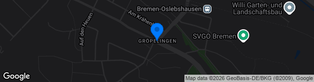 Map showing BSA Gröpelingen