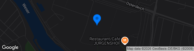 Map showing Weserstadion Platz 13