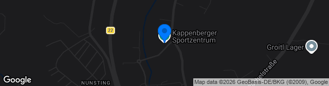 Map showing Kappenberger Sportzentrum