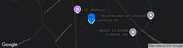 Map showing Terrein Loenhout SK