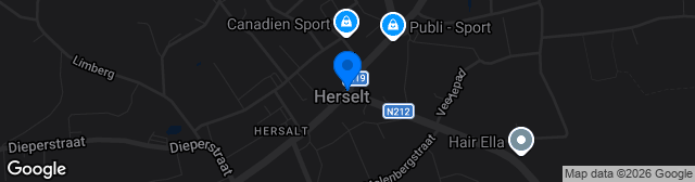Map showing Terrein Herselt