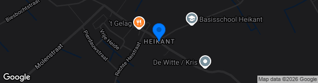 Map showing Terrein Heikant Zele