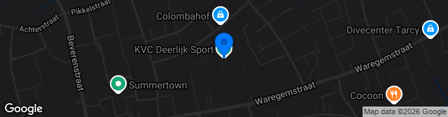 Map showing Terrein VC Deerlijk Sport