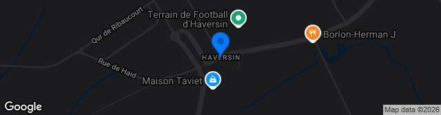 Map showing Terrain Football HAVERSIN