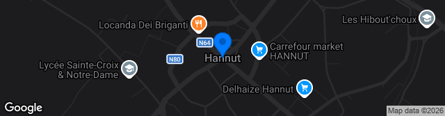 Map showing Stade Alfred Ducarme