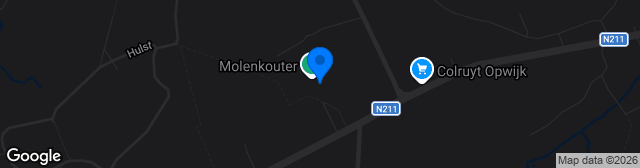 Map showing Terrein De Sjoeters