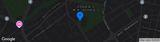 Map showing Sportna baza Pancharevo