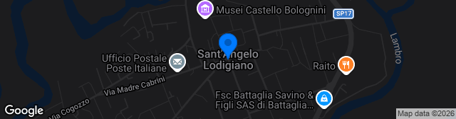 Map showing Stadio Carlo Chiesa