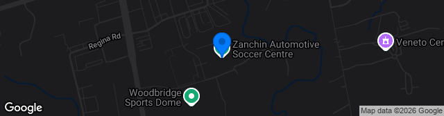 Map showing The Soccer Centre