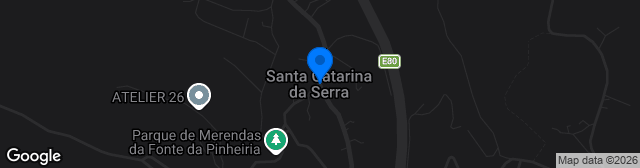Map showing Campo da Portela