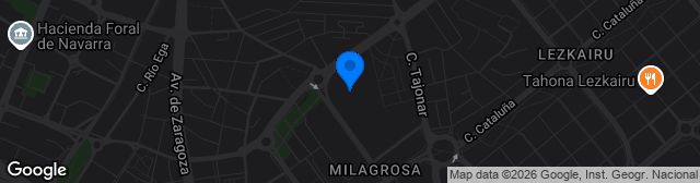 Map showing Estadio Oberena