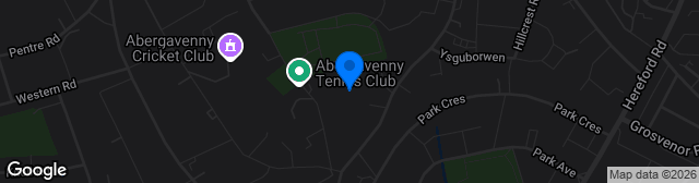 Map showing Pen-Y-Pound Stadium