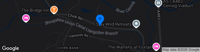 Map showing Holyhead Road