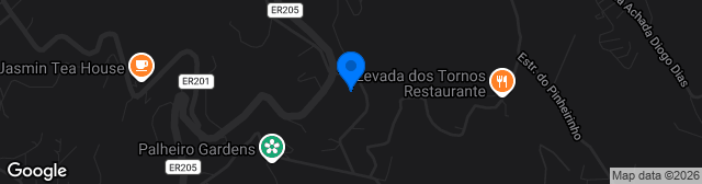 Map showing Campo do Palheiro Ferreiro
