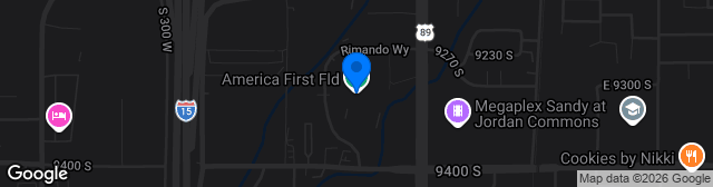 Map showing America First Field