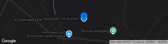 Map showing Sportplatz Im Kuhlert