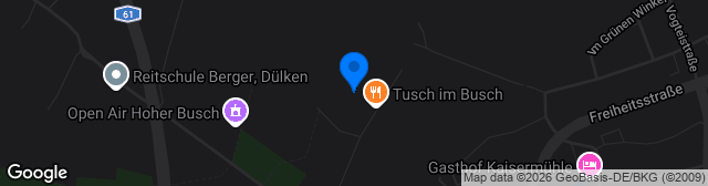 Map showing Stadion Hoher Busch