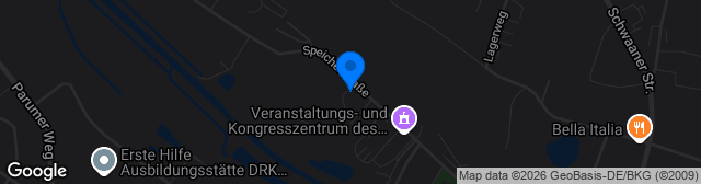 Map showing Friedrich-Ludwig-Jahn Stadion