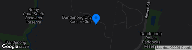 Map showing Frank Holohan Reserve