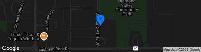 Map showing TicketSmarter Stadium at Future Legends Complex