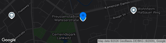 Map showing Preußenstadion