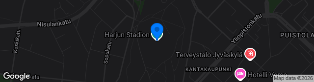 Map showing Harjun stadion