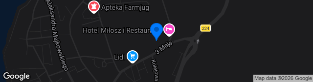 Map showing Stadion Gminny