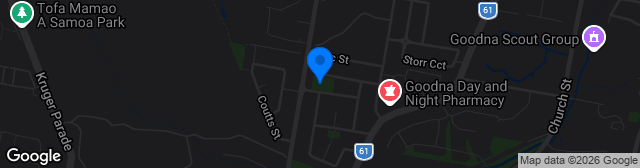 Map showing Kippen Park