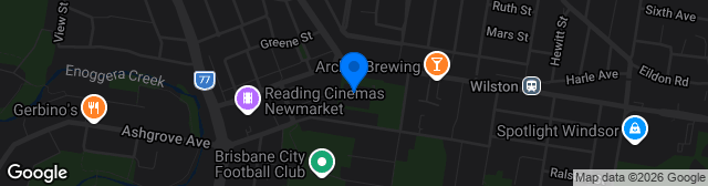 Map showing McCook Park
