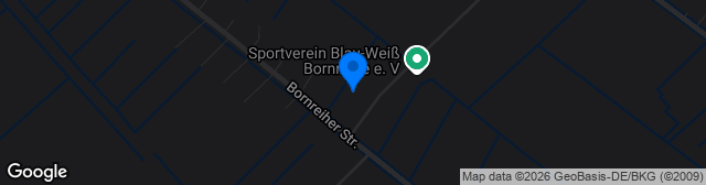 Map showing Platz bei Postels