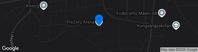 Map showing PreZero Arena