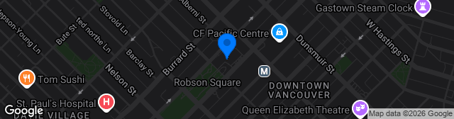 Map showing BC Place