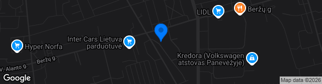 Map showing Žemynos progimnazijos stadionas