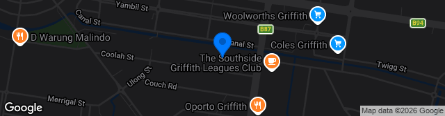 Map showing Solar Mad Stadium