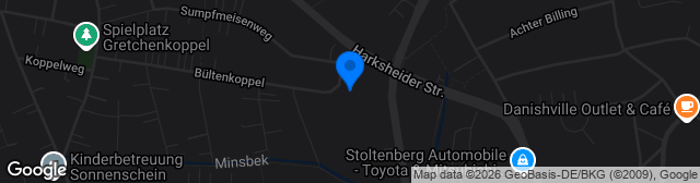 Map showing Kunstrasenplatz Bültenkoppel 1